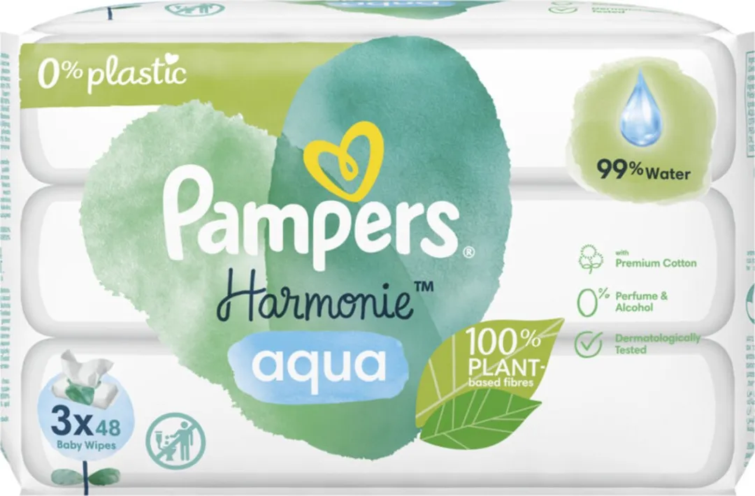 Pampers Harmonie Aqua Billendoekjes