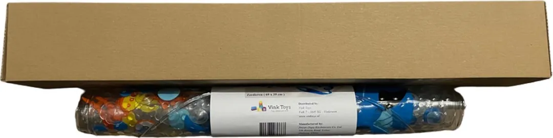 VinkToys Antislip Badmatje Koraalvissen 69x39cm