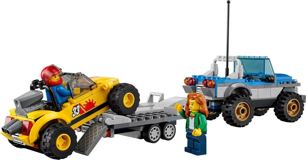 LEGO City Strandbuggy 60082 - 222 Stukken - 2 Minifiguren