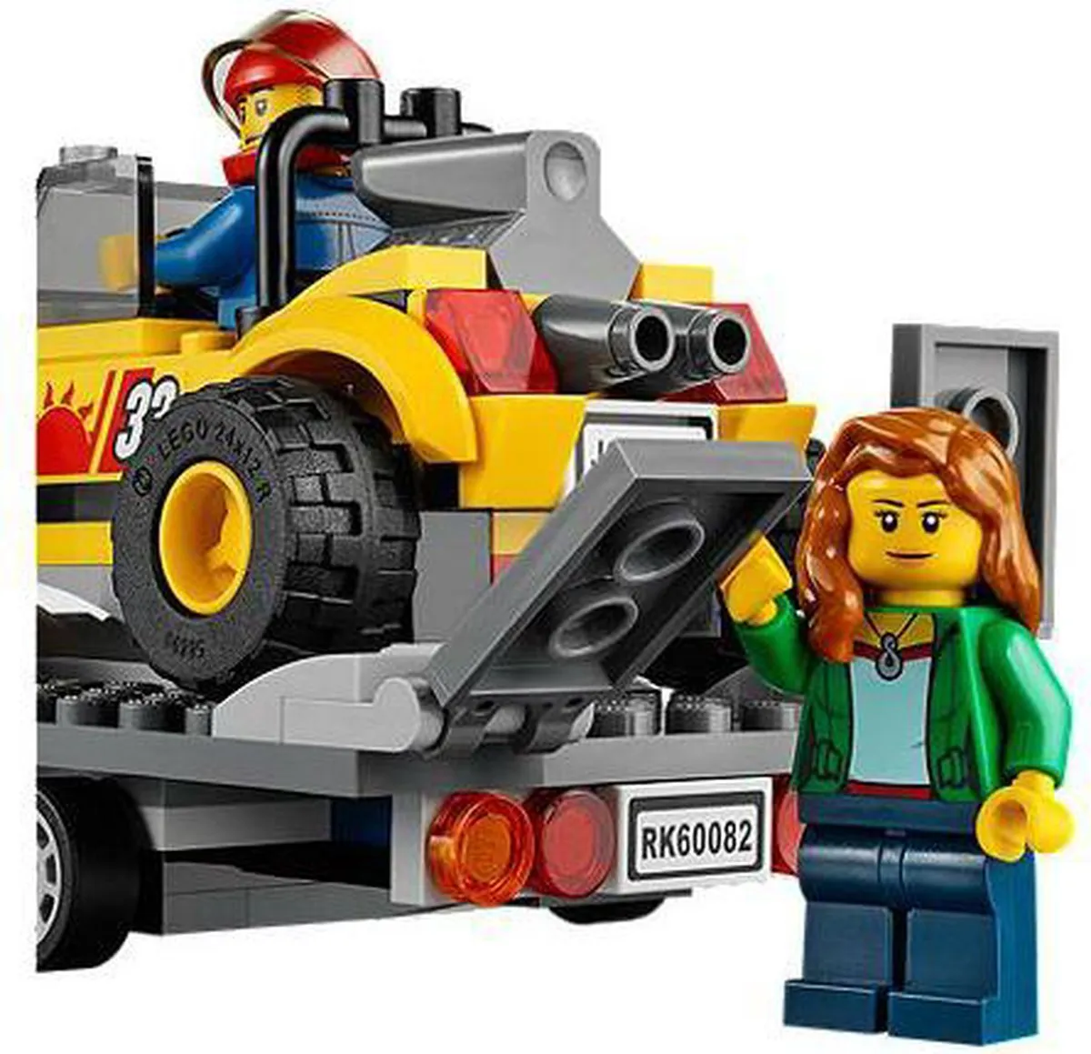 LEGO City Strandbuggy 60082 - 222 Stukken - 2 Minifiguren - afbeelding 6 van 6