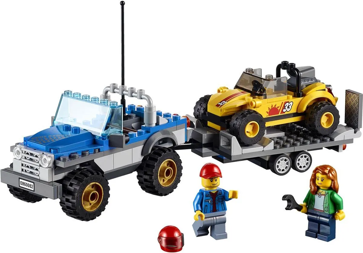 LEGO City Strandbuggy 60082 - 222 Stukken - 2 Minifiguren