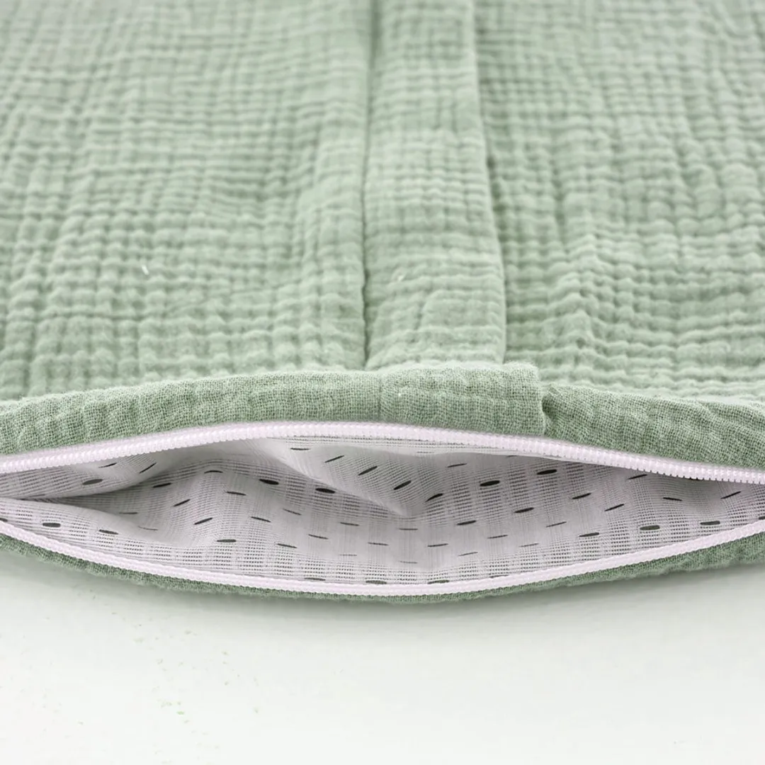 Traumeland Zomerslaapzak Liebmich - Sage Green 60cm