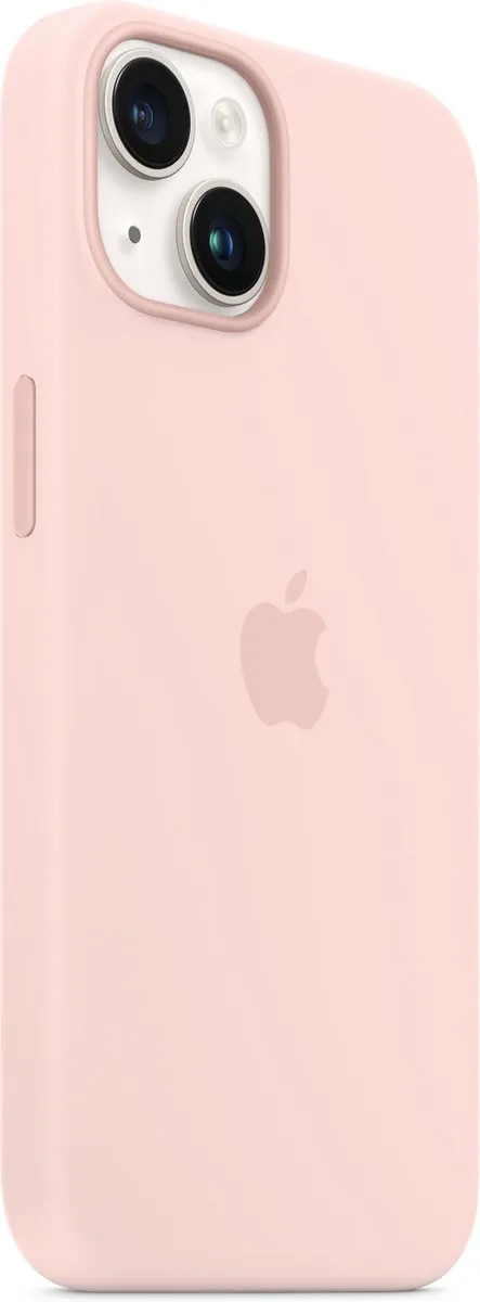 Apple iPhone 14 Siliconenhoesje MW5V3ZM/A - MagSafe - Roze - afbeelding 3 van 3