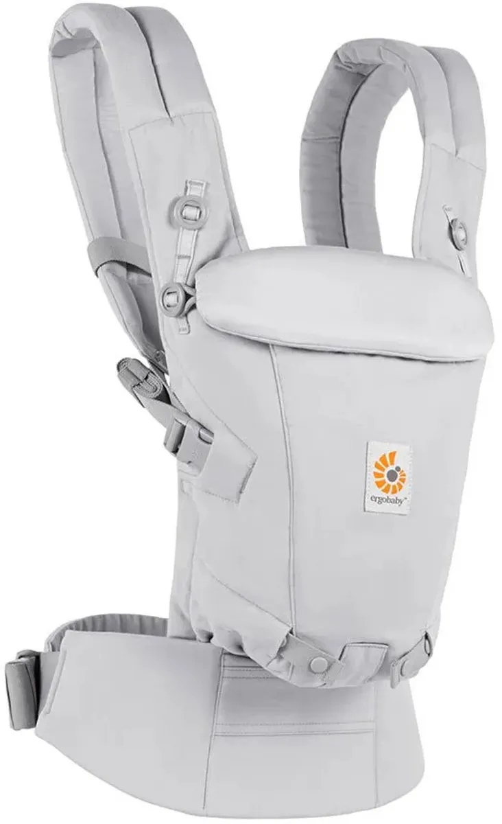 Ergobaby Adapt SoftTouch Cotton Draagzak - Pearl Grey