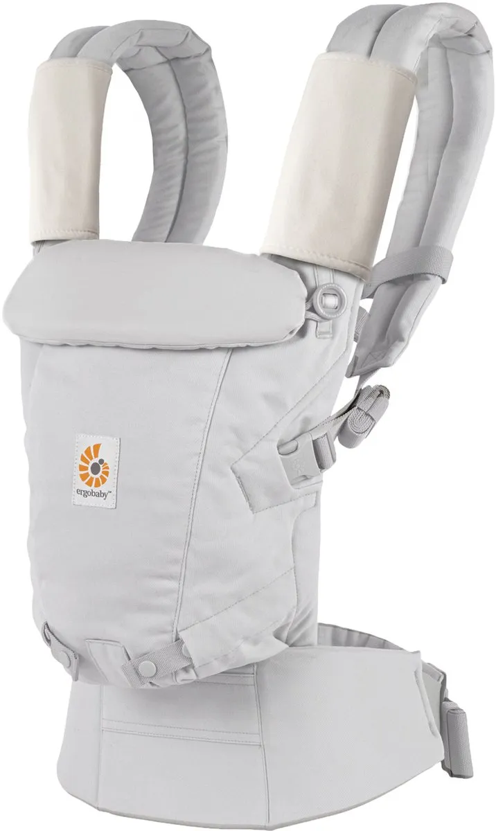 Ergobaby Adapt SoftTouch Cotton Draagzak - Pearl Grey