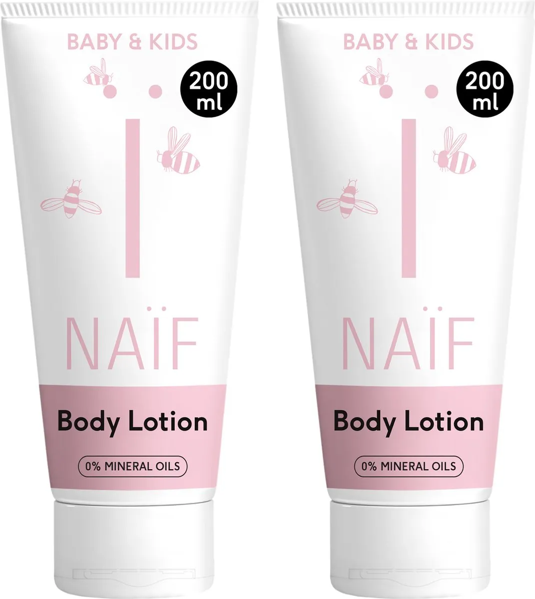 Naïf Bodylotion Voordeelset 2x200ml