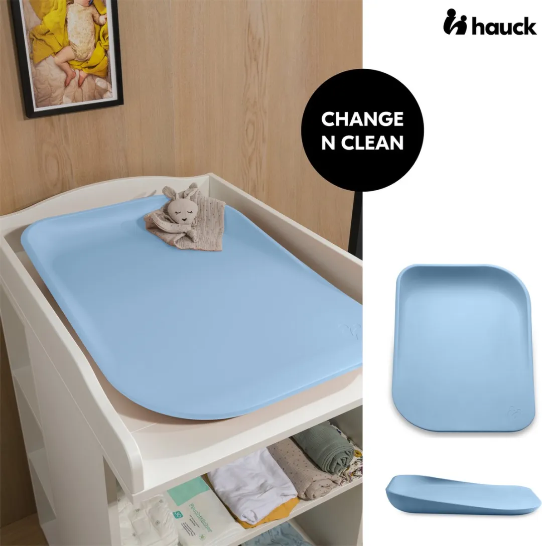 Hauck Change N Clean Verschoonkussen 50x70cm - Light Blue