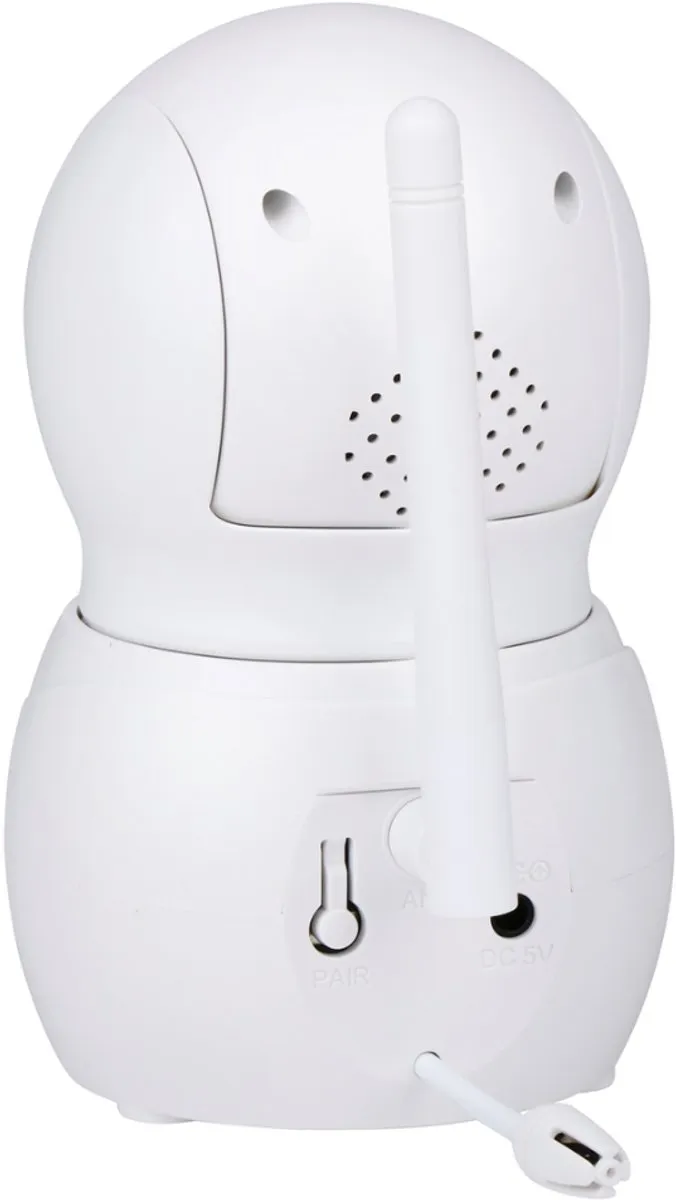 Grundig Video Babyfoon 5 inch - Nachtzicht & Terugspreek - Wit
