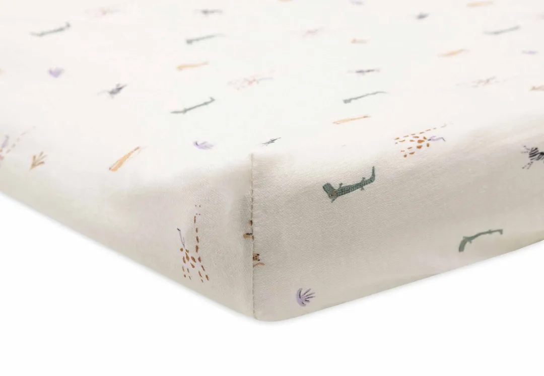 Jollein Aankleedkussenhoes Jersey 50x70cm Jungle Jambo
