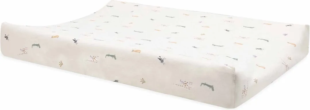 Jollein Aankleedkussenhoes Jersey 50x70cm Jungle Jambo