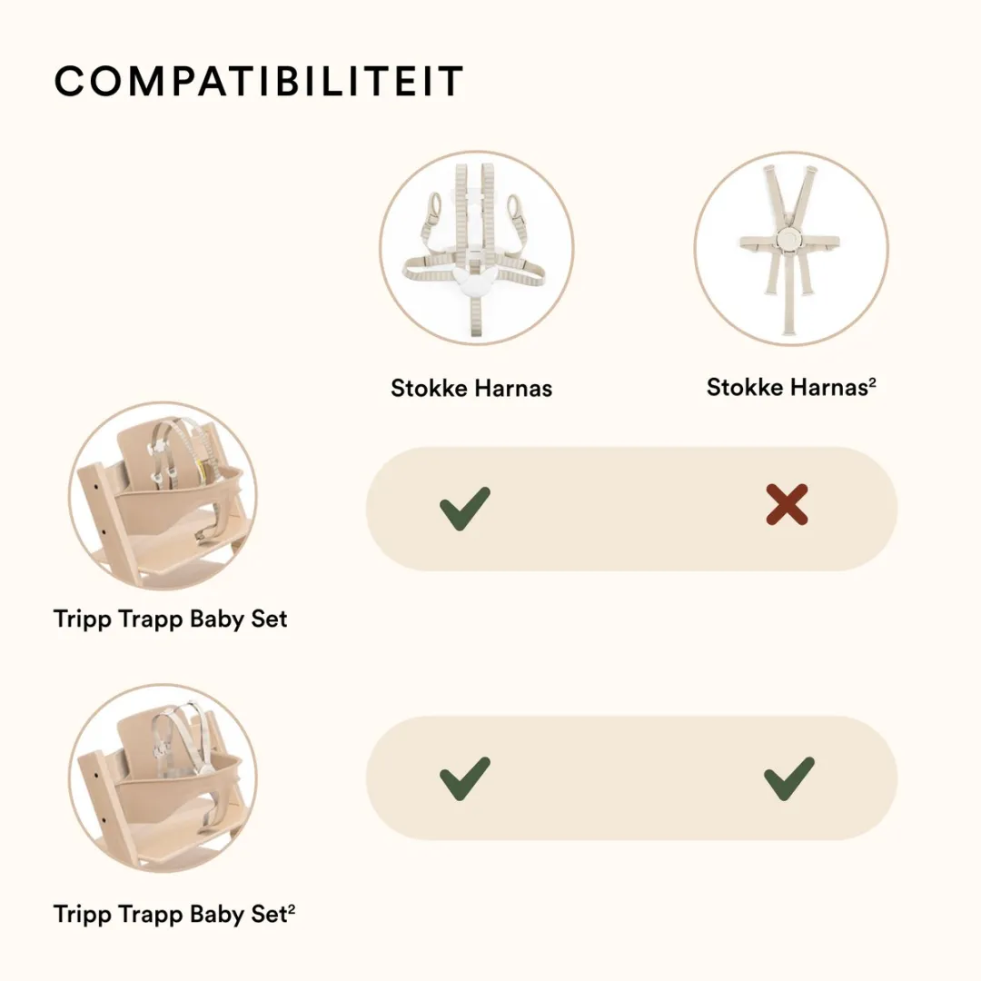 Stokke Harness2 Beige - Tripp Trapp Accessoire