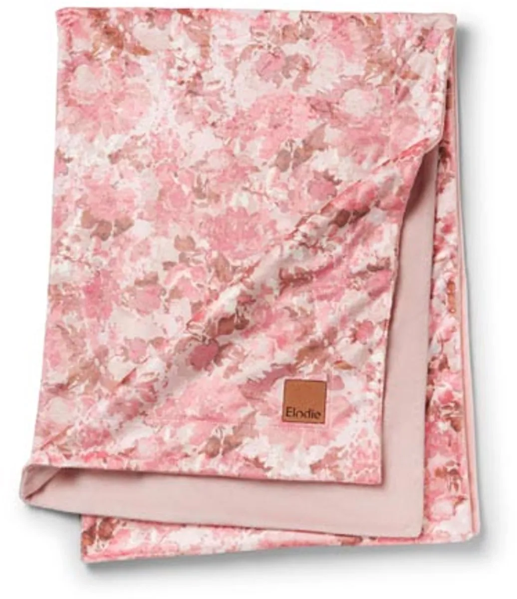 Elodie Pearl Velvet Babydeken River Rose 75x100cm
