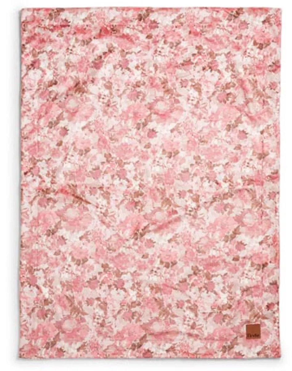 Elodie Pearl Velvet Babydeken River Rose 75x100cm