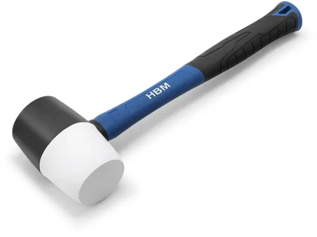HBM H135760 Rubber Hamer 680g - Fiberglas Steel