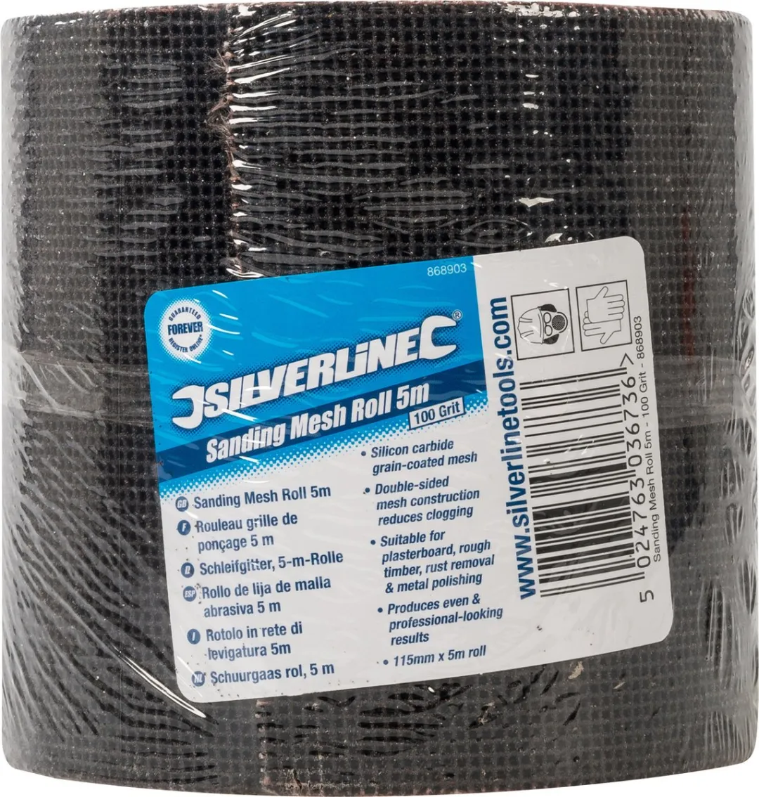 Silverline Schuurgaas Rol 100 Korrel