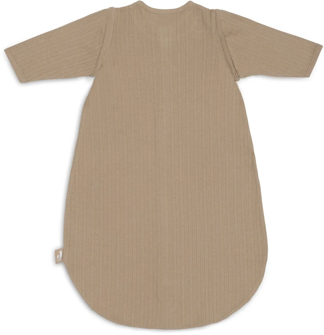 Jollein Baby Slaapzak Zomer Afritsbare Mouw 110cm - Ajour Biscuit