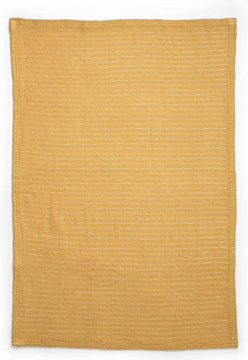 Elodie Cellular Baby Dekentje Gold 75x100cm