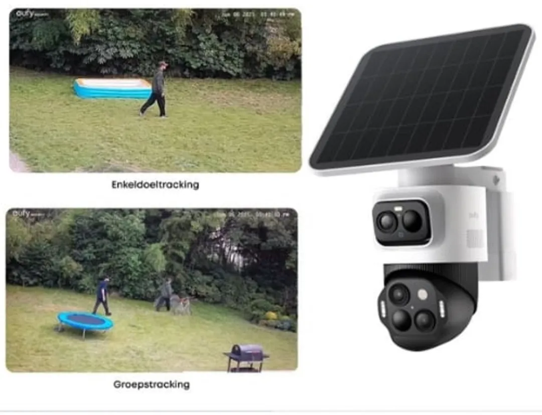 Eufy eufyCam S4 2-Cam Kit - 4K PTZ Buitencamera - 360° Draaibaar - 16TB - afbeelding 6 van 6
