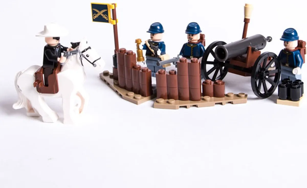 LEGO The Lone Ranger Cavalerie Bouwset 79106 - 4 Minifiguren