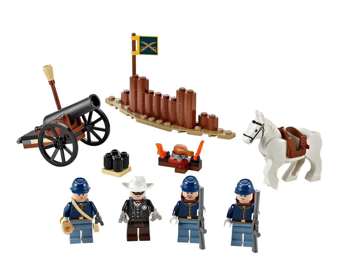 LEGO The Lone Ranger Cavalerie Bouwset 79106 - 4 Minifiguren