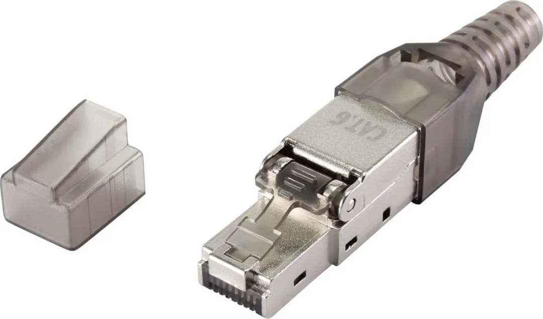Renkforce CAT6 Veldmontagestekker RF-4538314 - 8P8C - Zwart