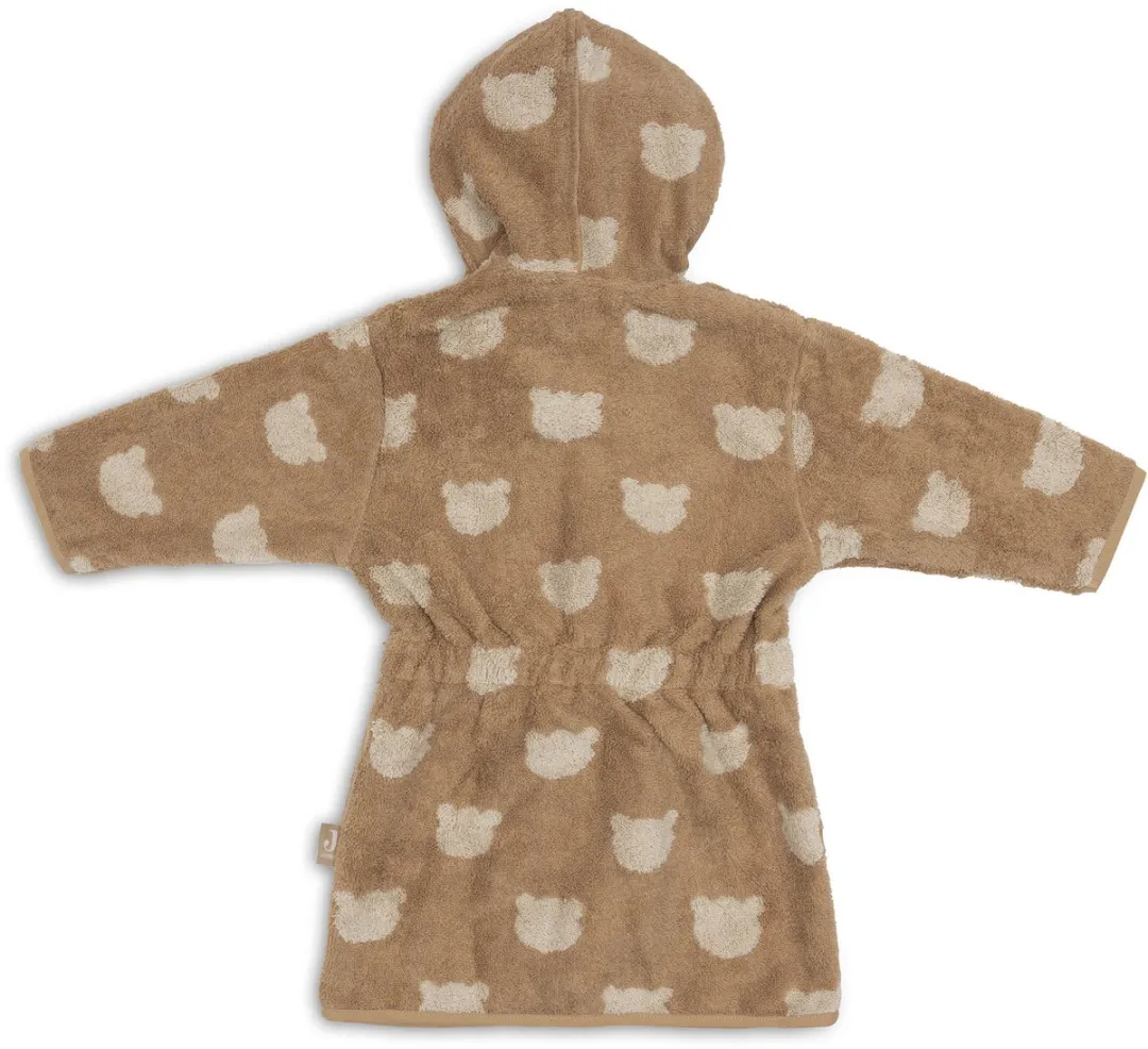 Jollein Badjas Badstof 1-2 jaar - Jacquard Teddy Bear