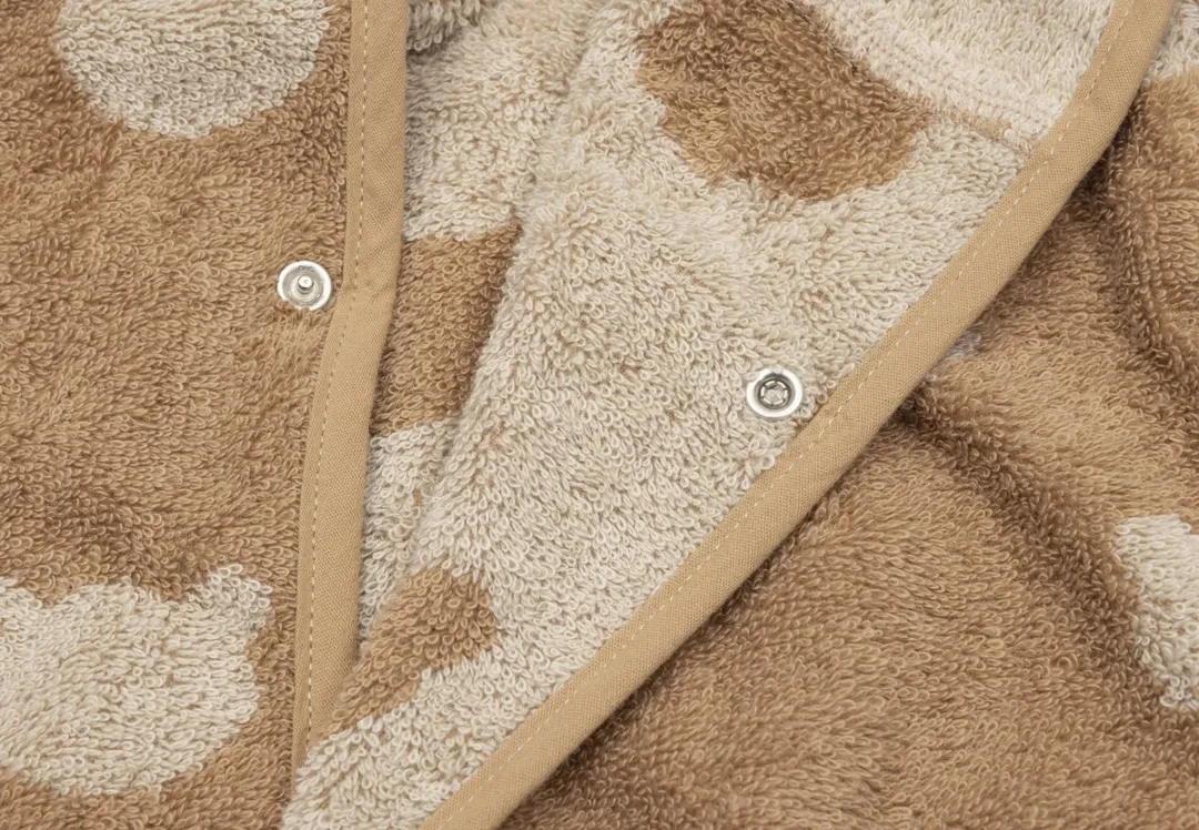 Jollein Badjas Badstof 1-2 jaar - Jacquard Teddy Bear