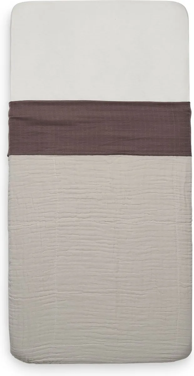 Jollein Baby Laken Wieg 75x100cm Chestnut