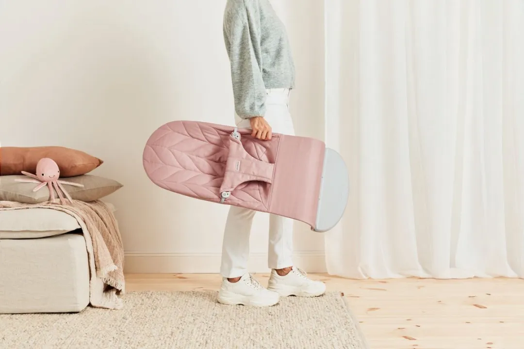 BabyBjörn Wipstoel Bliss Bundle - Oudroze