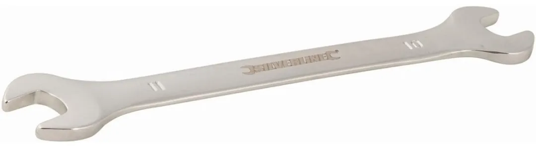 Silverline Steeksleutel 14/15mm - Dubbelzijdig - Gehard chroom-vanadium staal - afbeelding 6 van 6