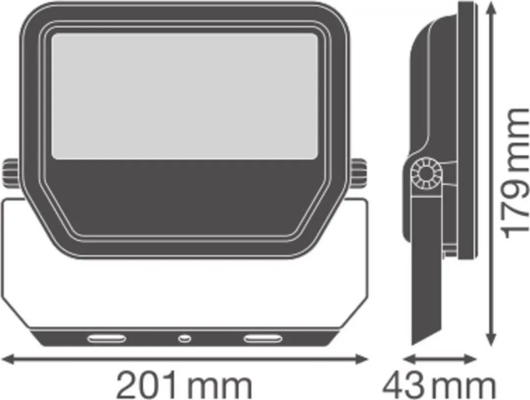 LEDVANCE Floodlight Aluminium 41W 6000lm - Wit