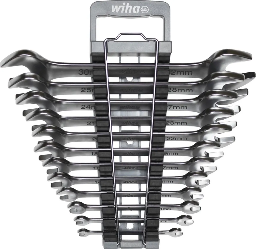 Wiha 44753 Dubbelbek-Steeksleutelset 13-delig - Inch