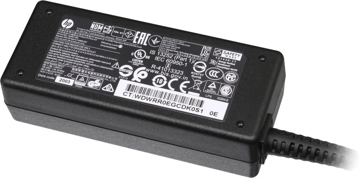 HP 744481-002 Oplader 45W