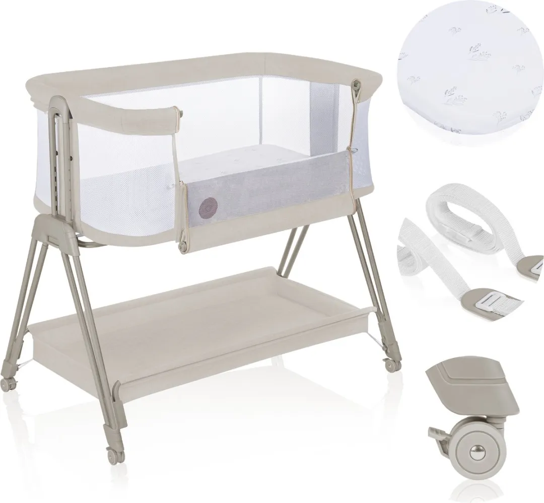 Lionelo Luna Babybedje 2-in-1 Co-Sleeper