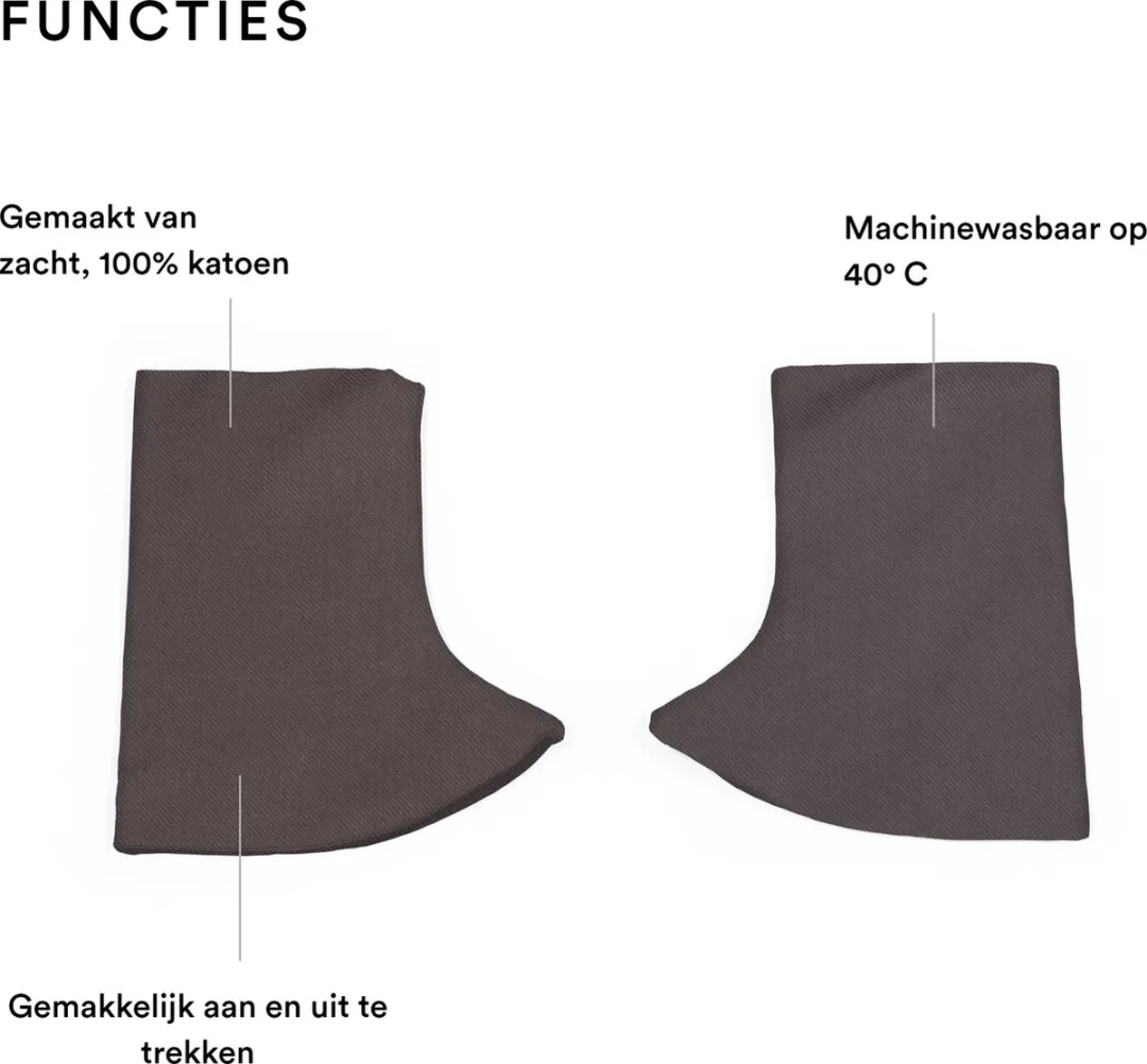 Stokke Limas Draagzakbeschermer - Espressobruin