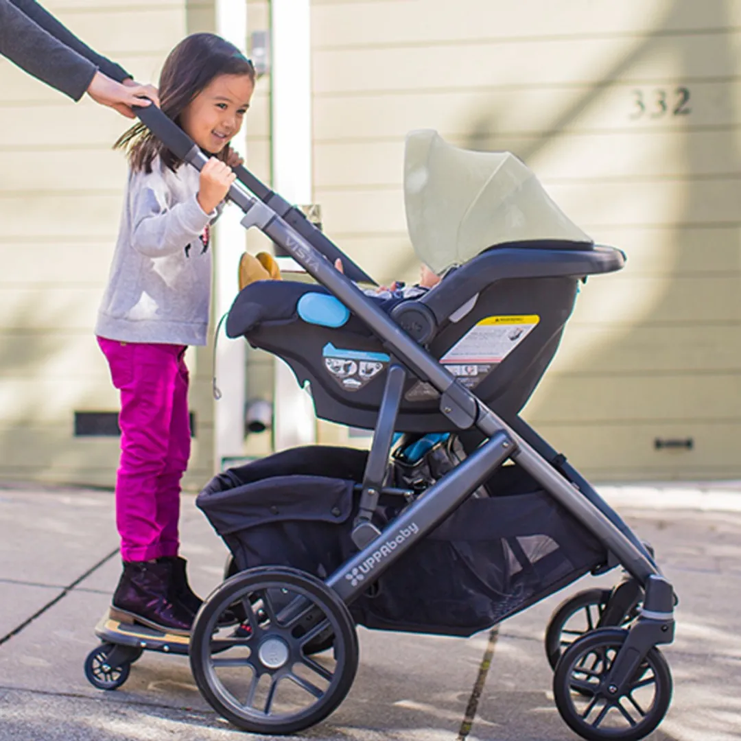 UPPAbaby Piggyback Meerijdplankje - Vista Zwart - afbeelding 2 van 3