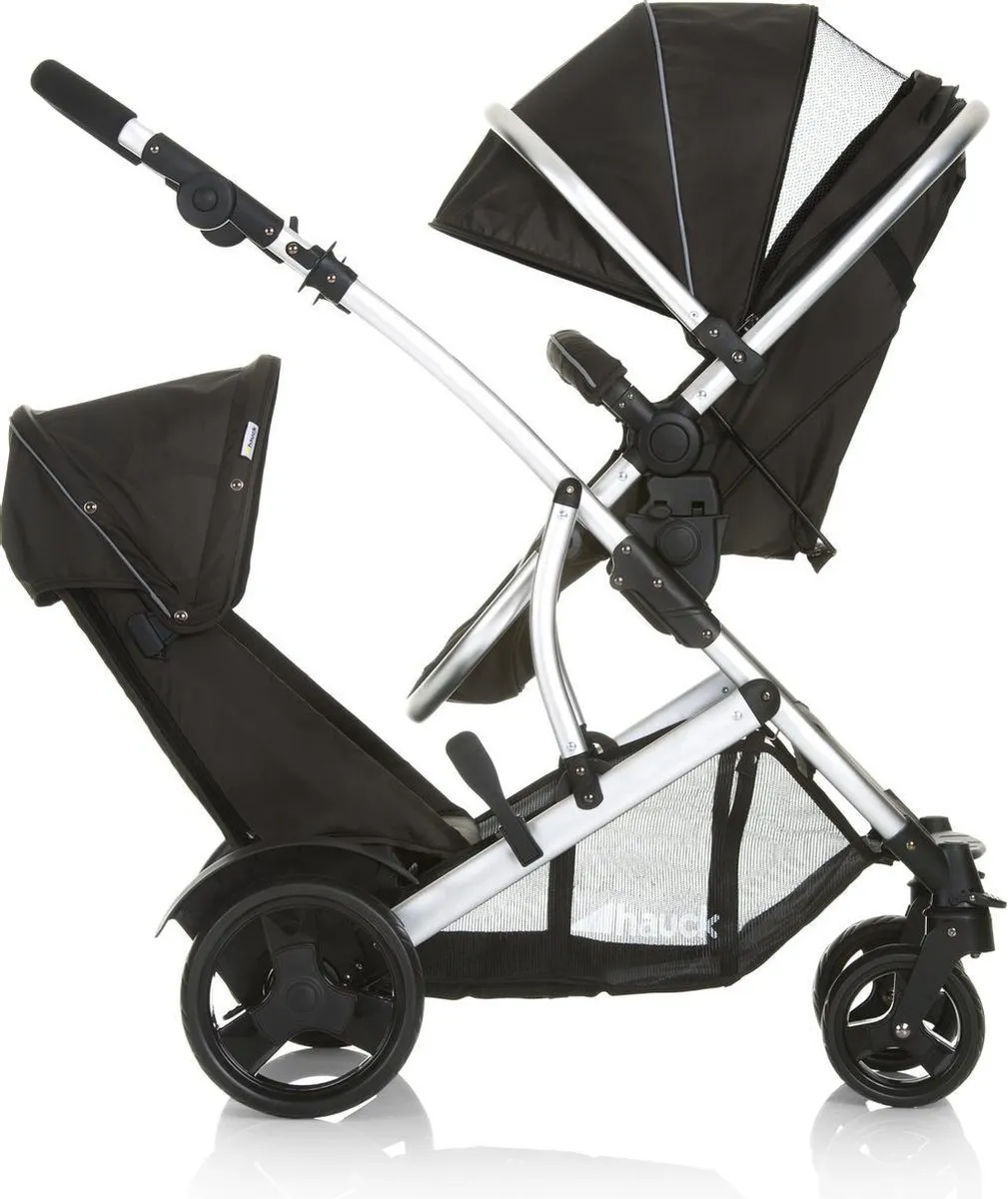 Hauck Duett 2 Duo Buggy - Zwart