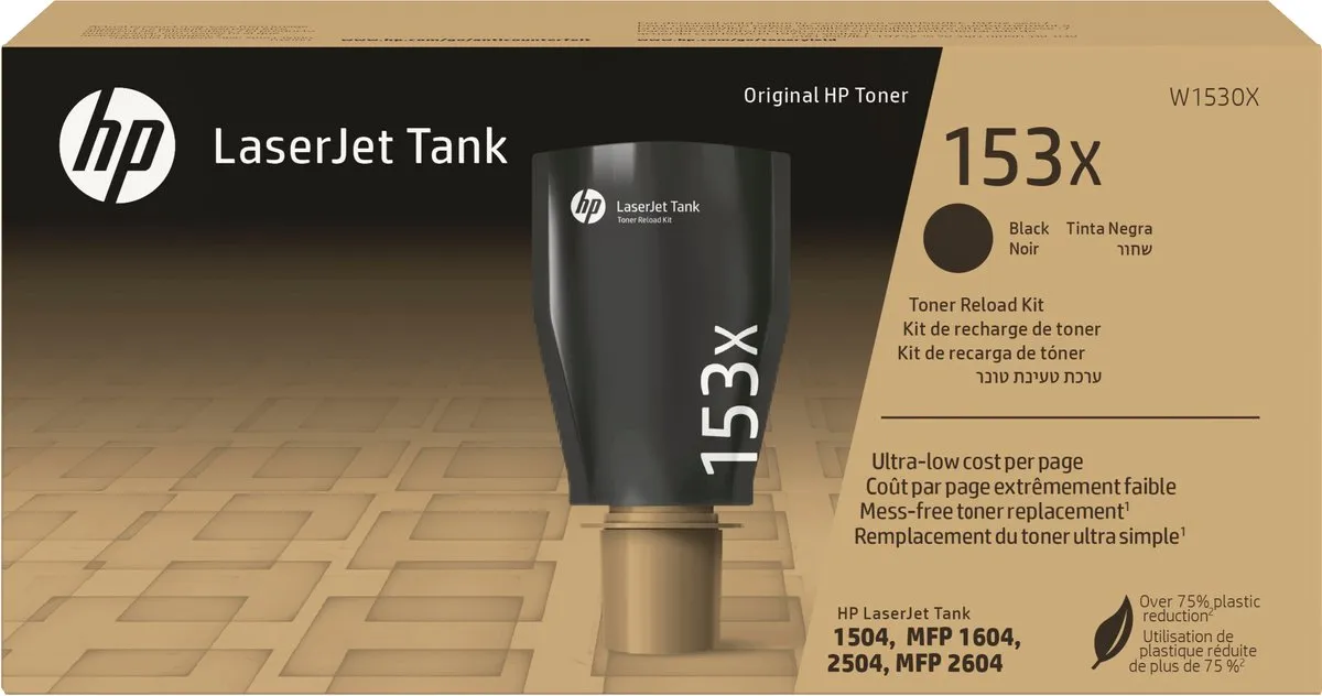 HP 153X Tonercartridge - 5000 pagina's - Zwart