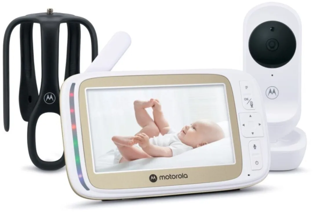 Motorola VM45 CONNECT Babyfoon - 5 inch Wifi Camera - Wit