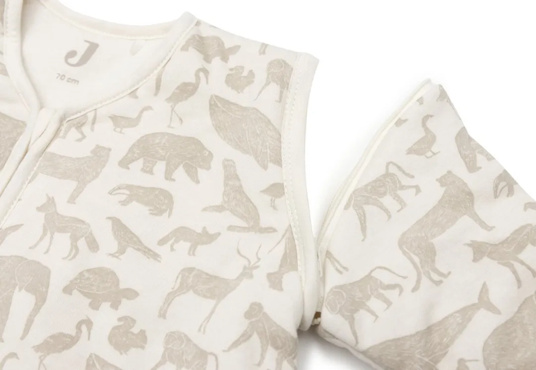 Jollein Baby Slaapzak Winter 70cm Animals - Nougat