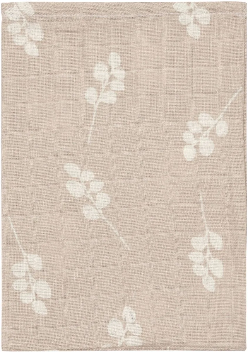 Jollein Hydrofiel Washandje Twig Wild Rose - 3 Stuks