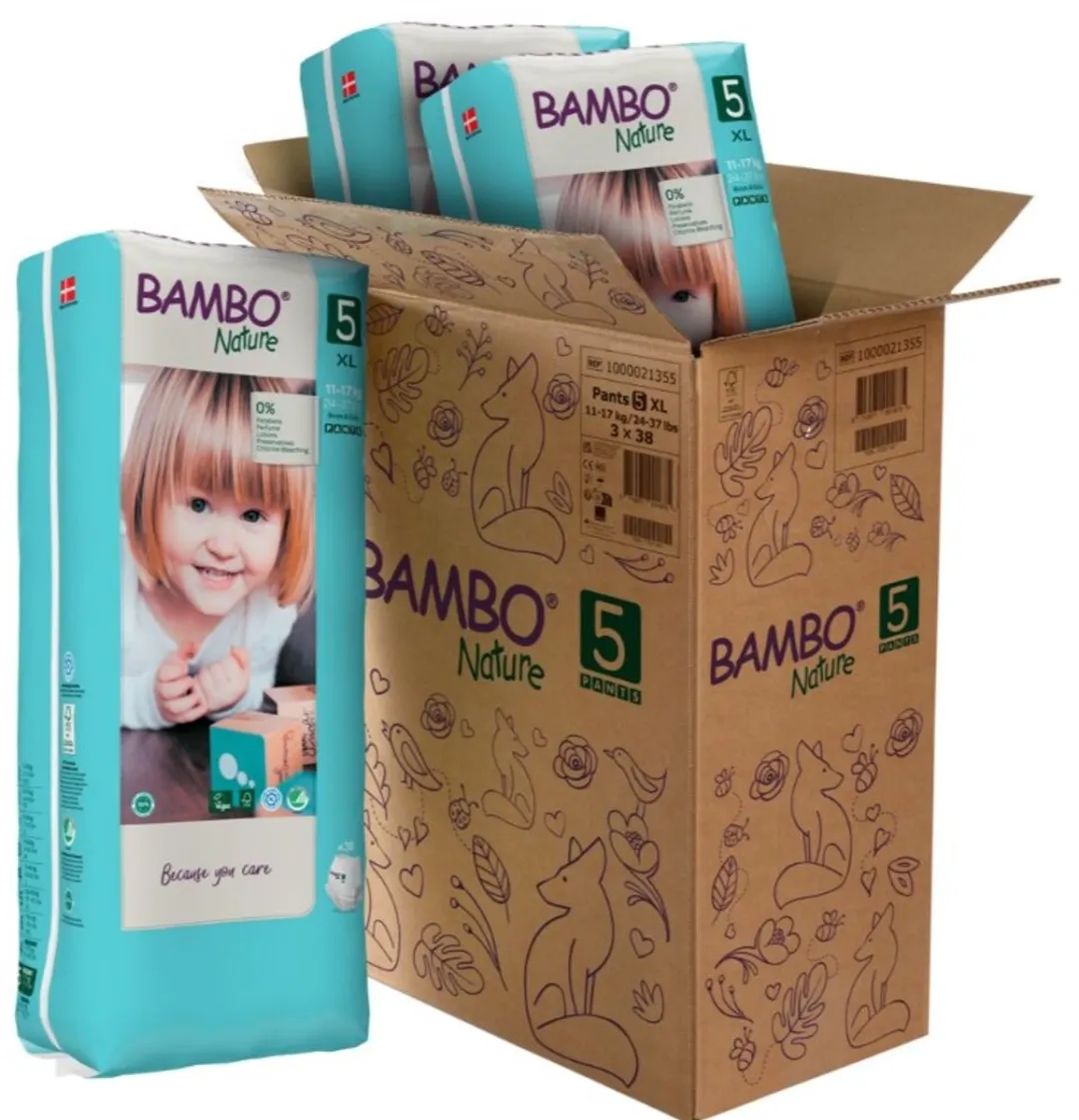BAMBO Nature Trainingsbroekje Junior XL - 114 Stuks