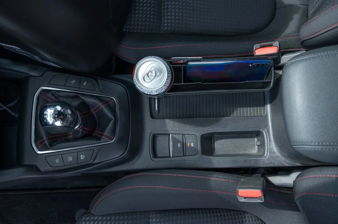 Dunlop Autostoel Organizer - Cupholder - Zwart