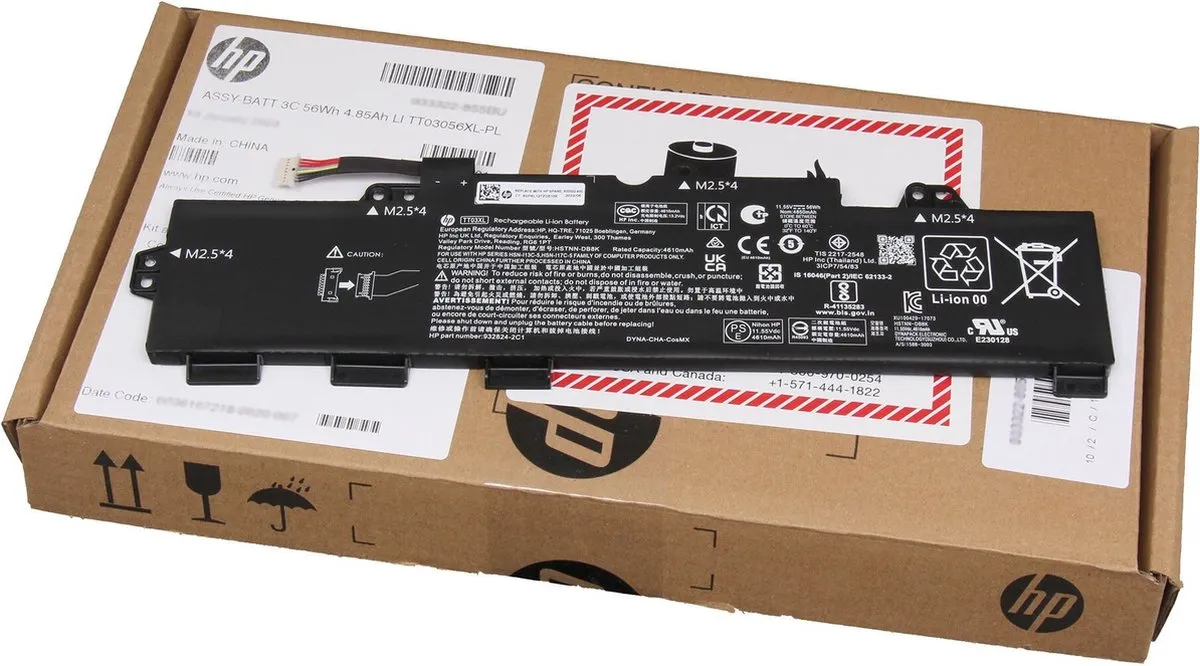 HP TT03XL Accu - 56Wh
