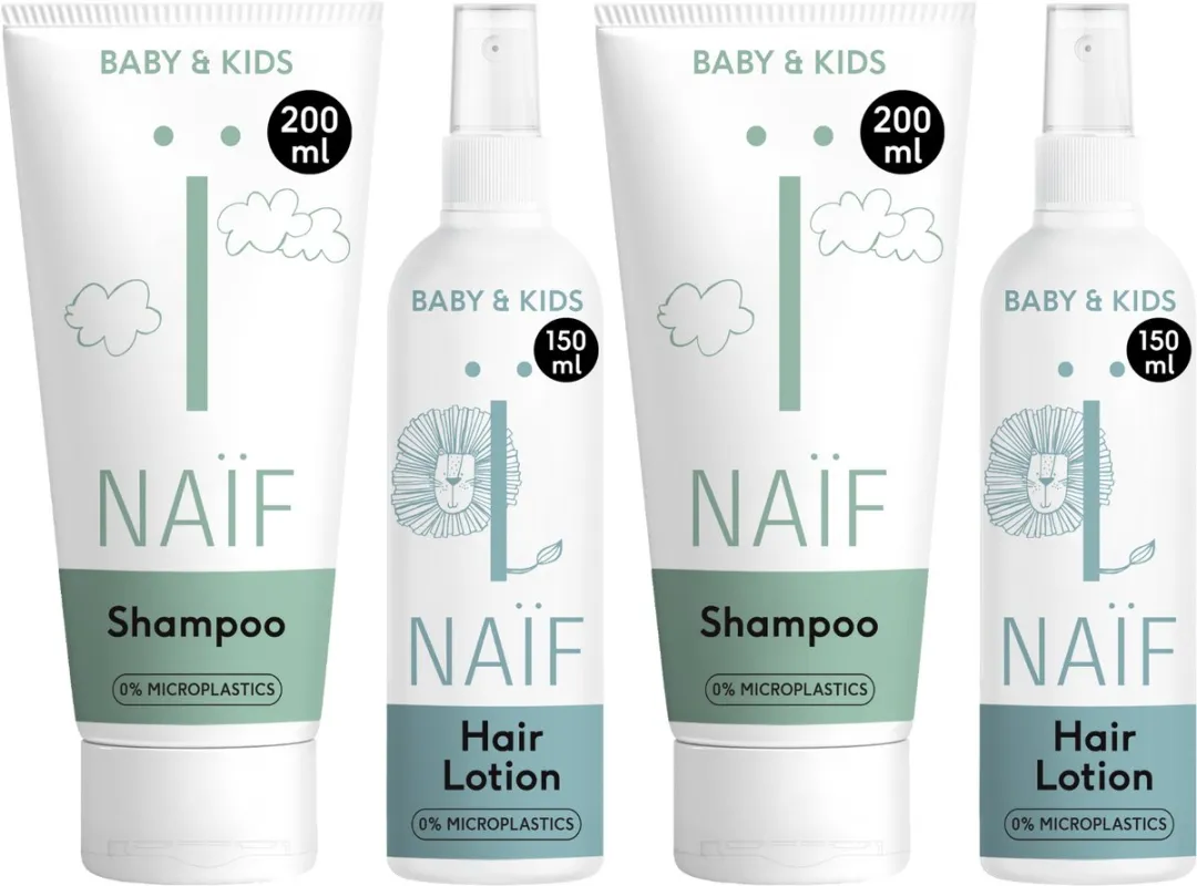 Naïf Babyverzorging Voordeelset 4x175ml