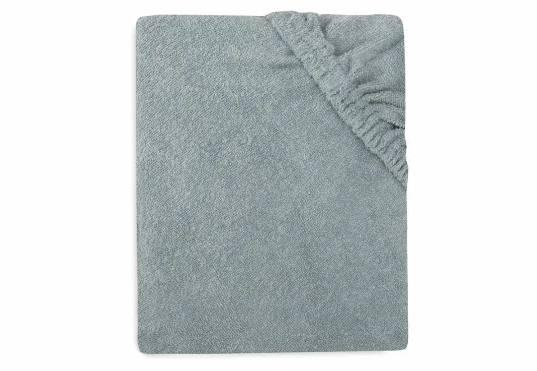 Jollein Aankleedkussenhoes Badstof 75x85cm - Sea Green - 2 Stuks