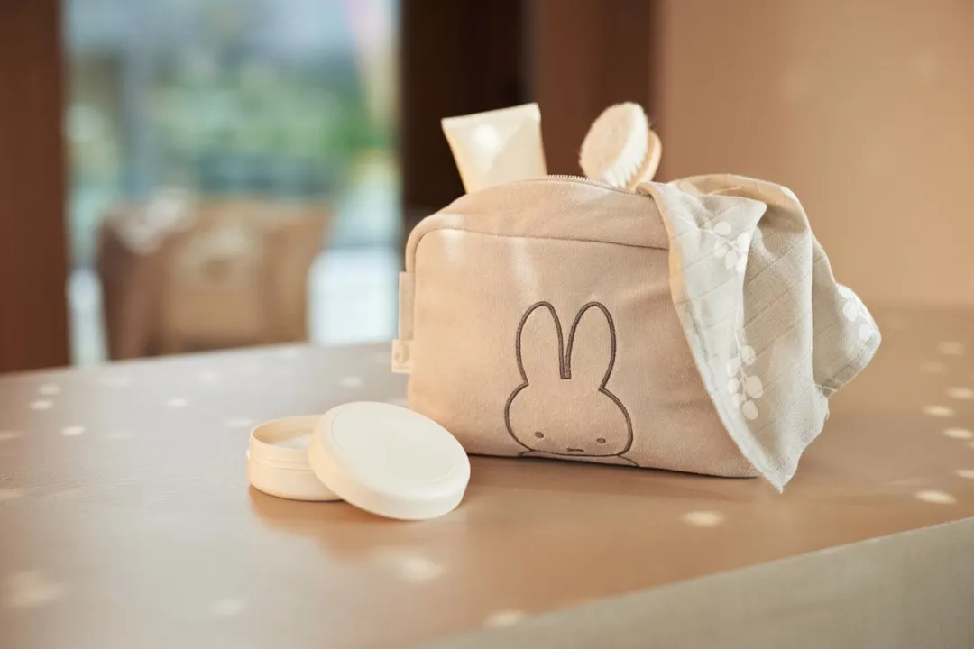 Jollein x Nijntje Badstof Miffy Etui - Nougat
