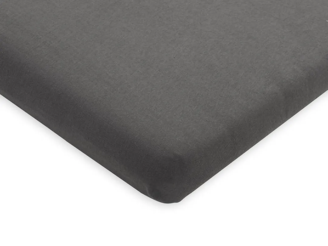 Jollein Hoeslaken Wieg Jersey Storm Grey - 70x140cm