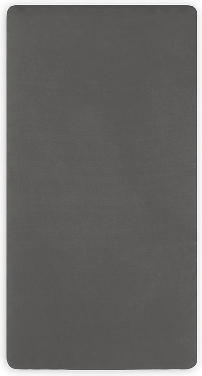 Jollein Hoeslaken Wieg Jersey Storm Grey - 70x140cm