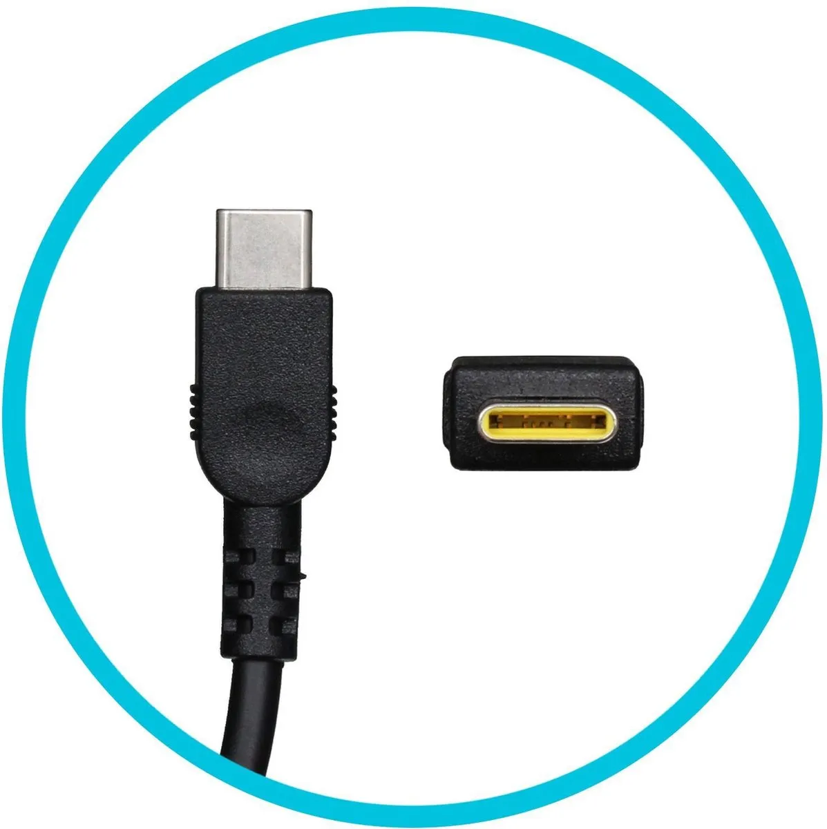 Lenovo 5A10W86246 USB-C Oplader 45W - Zwart